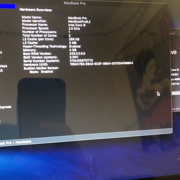 MacBook Pro 13inch Core-i5 2.5 Mid 2012 - Picture 5 of 16